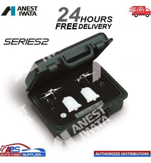 ANEST IWATA SERIES2 SUPERIOR KIT NON DIGITAL - WS400 1.3HD & LS400 1.3ET